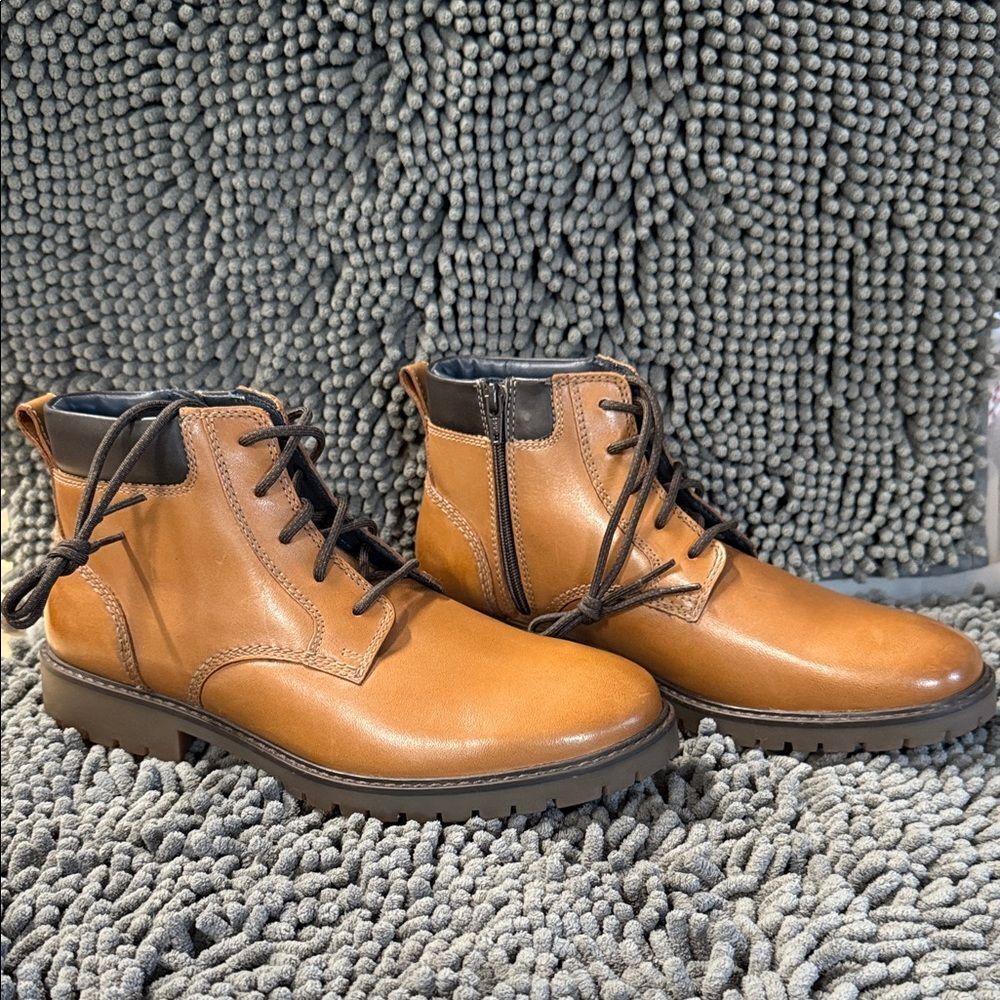 Johnston & Murphy Tan Leather Dress Shoes